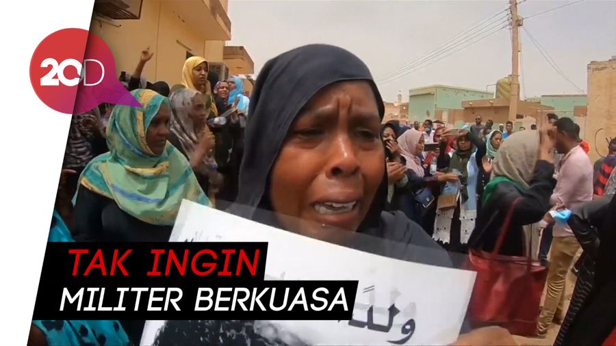 Puluhan Ribu Warga Sudan Desak Mundur Pemerintahan Militer   