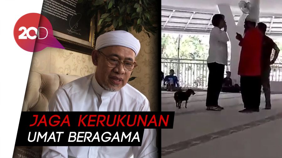 Soal Anjing Masuk Masjid, Takmir Imbau Warga Tidak Terprovokasi