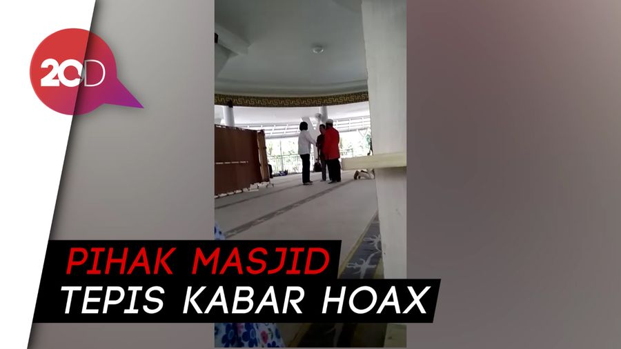 Soal Wanita Bawa Anjing, Tak Benar Ada Pengurus Masjid Ditangkap