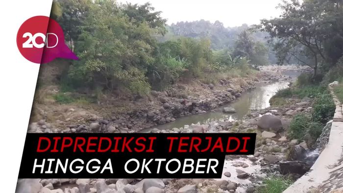 Kemarau, Bendung Katulampa Dilanda Kekeringan!