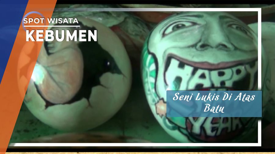 Seni Lukis Di Atas Batu, Kebumen