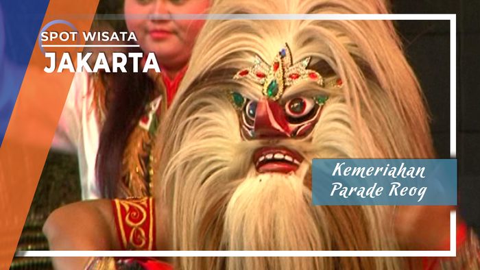 Kemeriahan Parade Reog Jakarta