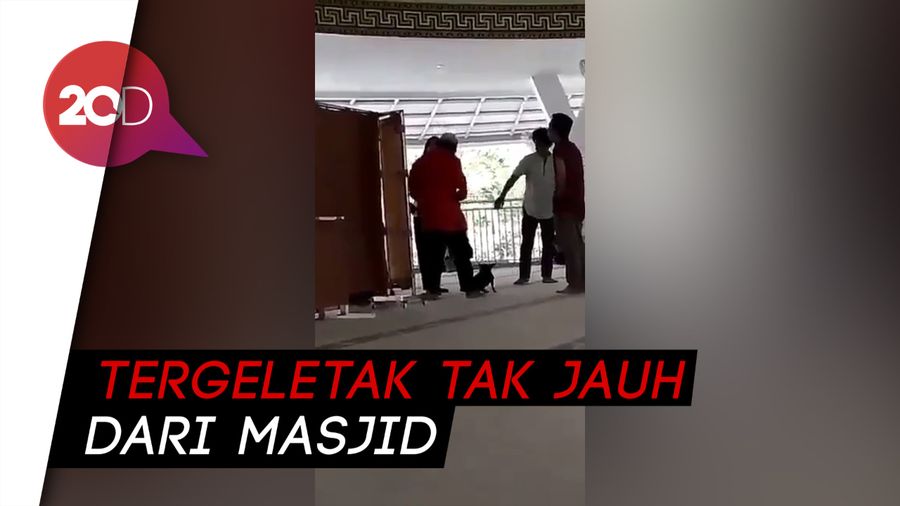 Anjing yang Masuk Masjid di Sentul Ditemukan Mati