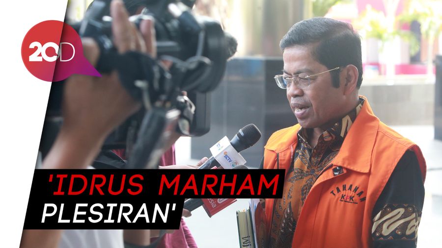 Terekam CCTV Saat Idrus Marham Pelesiran Tanpa Rompi KPK
