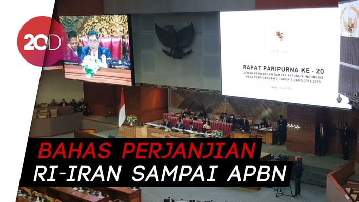 DPR Gelar Rapat Paripurna, Hanya Dihadiri 78 Anggota