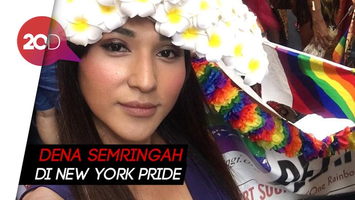 Heboh Bendera Indonesia di New York Pride, Ternyata Ada Dena Rachman