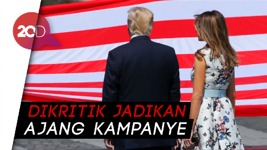 Trump Janjikan Perayaan Termegah di Hari Kemerdekaan AS