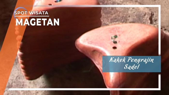 Kakek Pengrajin Sadel Magetan
