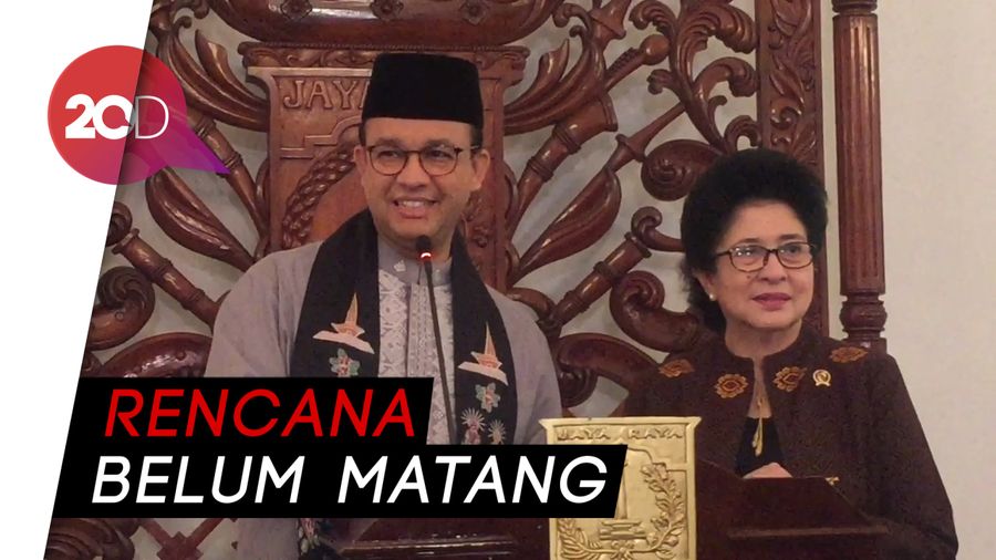 Anies Sebut BPPT Offside soal Rencana Hujan Buatan