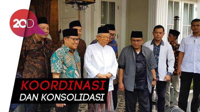 Cak Imin Bertamu ke  Maruf Amin, Bahas Soal Menteri