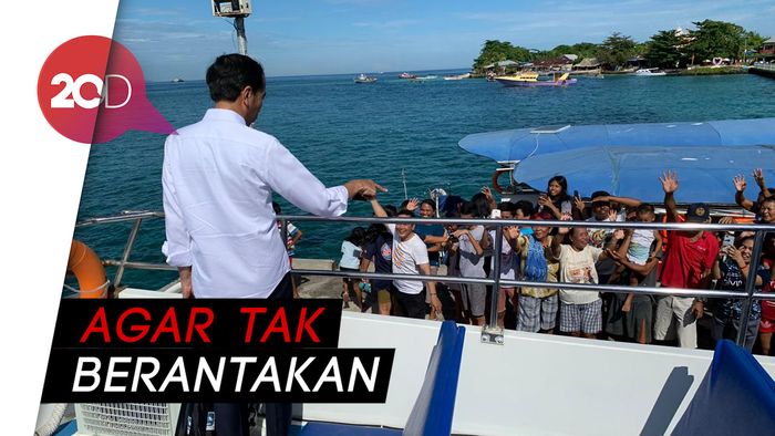 Jokowi akan Benahi Kawasan Wisata dan Permukiman di Bunaken