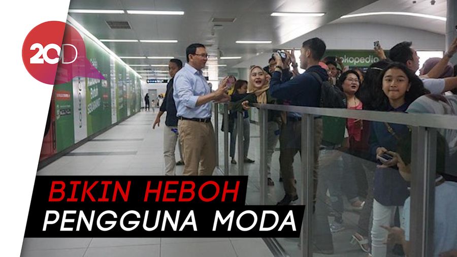  Video Ahok Jajal MRT untuk Pertama Kali