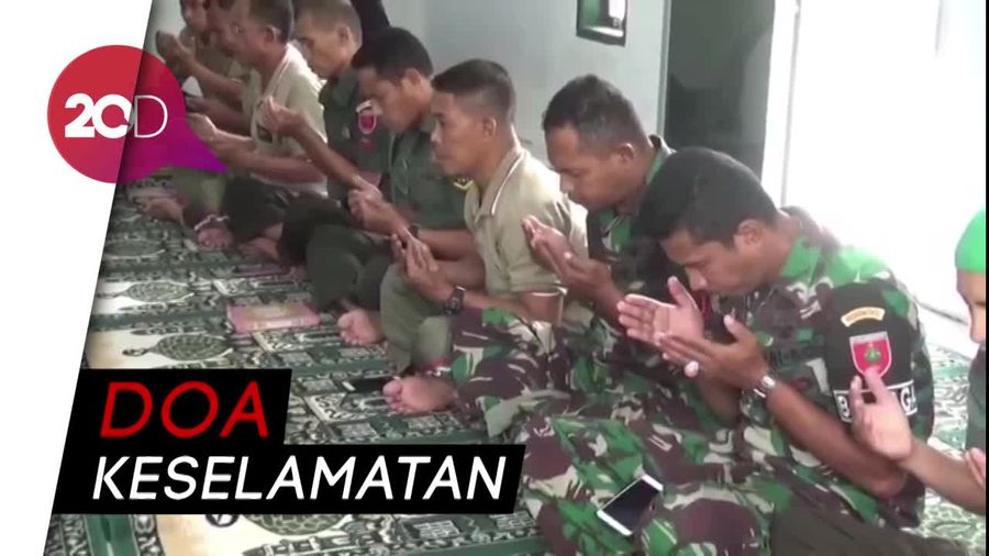 Kodim 1417 Kendari Gelar Doa  Keselamatan Helikopter yang Hilang