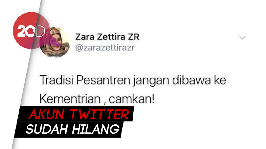 Ramai Cuitan Zara Zettira yang Disebut Hina Pesantren