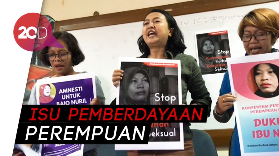 Singgung KTT G20, Jokowi Diminta Beri Amnesti untuk Baiq Nuril