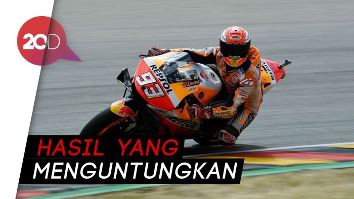 Tercepat di Kualifikasi MotoGP Jerman, Marquez Start Terdepan