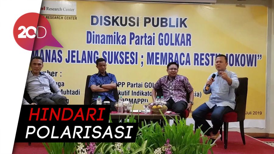 Ketua DPP Golkar: Pemilihan Ketum Harus Hindari Cebong-Kampret