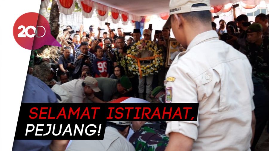 Jenazah Sutopo Dimakamkan, Dipimpin Kepala BNPB