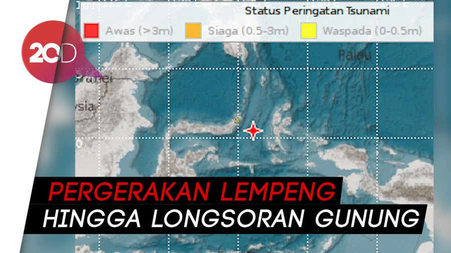 Pascagempa di Ternate, BMKG Pantau Muka Air Laut