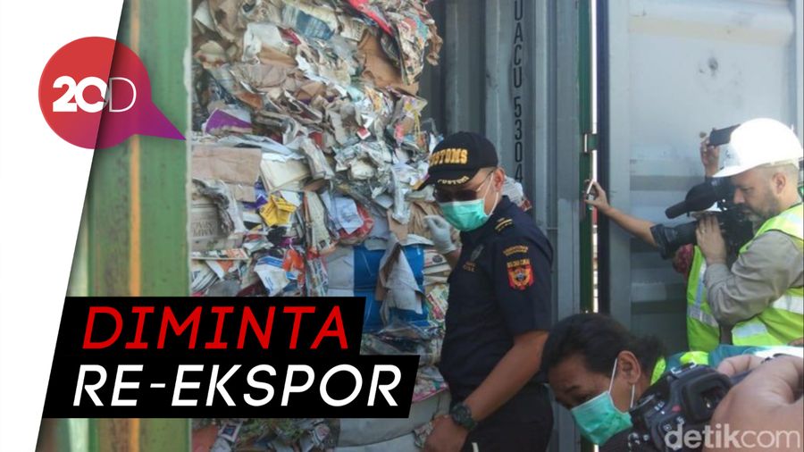 8 Kontainer Sampah dari Australia Terkontaminasi B3