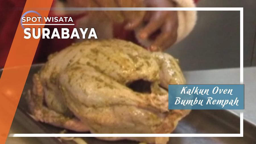 Kalkun Oven Bumbu Rempah Surabaya