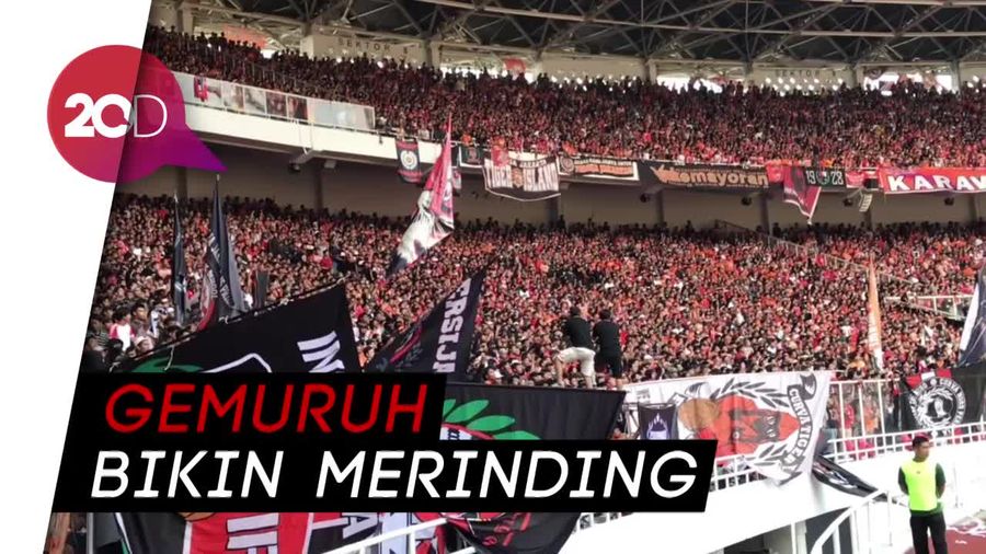 GBK Berubah Angker saat Laga Persija VS Persib