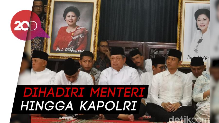 Keluarga SBY Gelar Tahlilan 40 Hari Ani Yudhoyono
