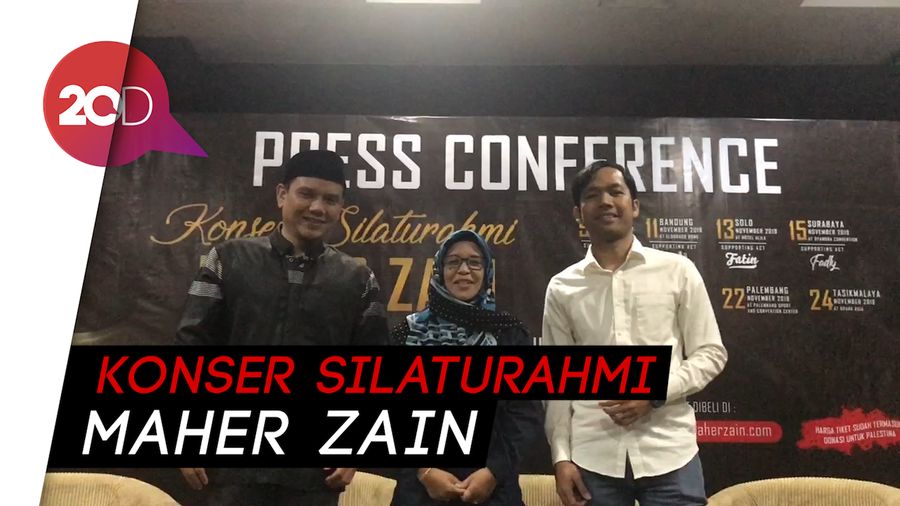 Obati Rasa Rindu Fans, Maher Zain akan Gelar Konser di Indonesia