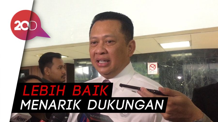 Pendukung Dinonaktifkan, Bamsoet: Mudah-mudahan Salah Dengar
