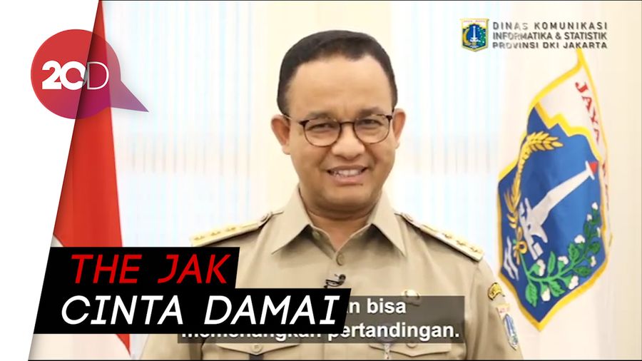 Pesan Anies ke Jakmania Jelang Persija VS Persib