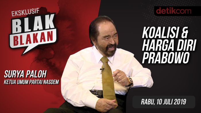 Tonton Blak-blakan Surya Paloh: Koalisi & Harga Diri Prabowo