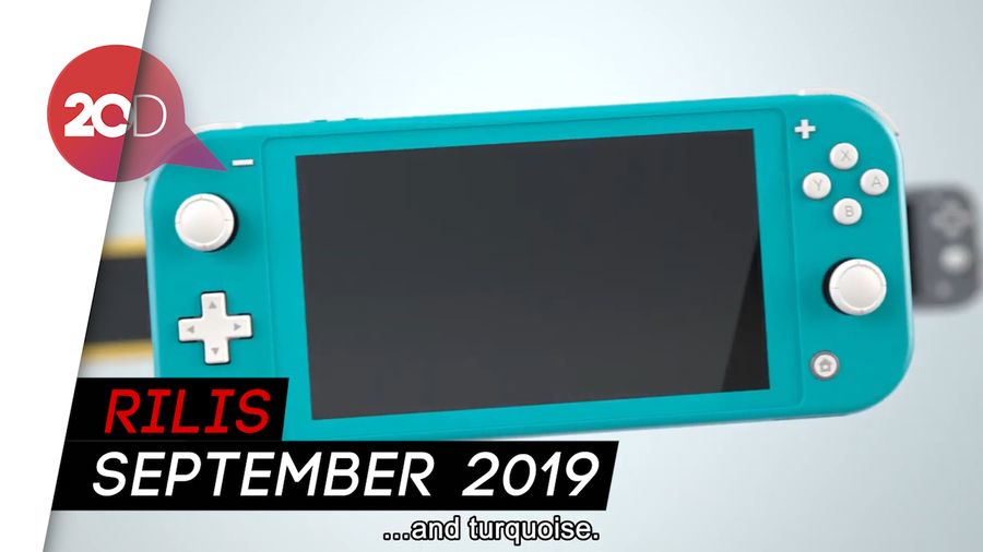 Ini Nih Tampilan Nintendo Switch Lite yang Lebih Kecil dan Praktis