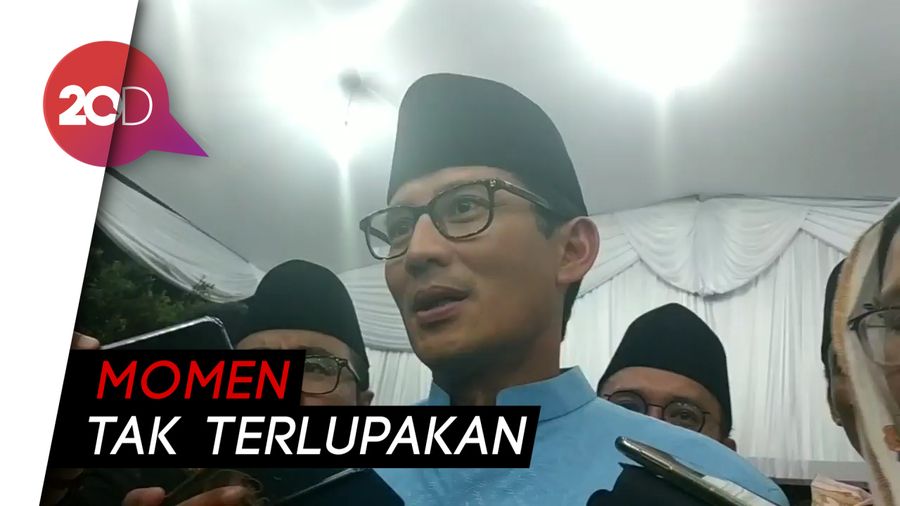 Sandiaga Kenang Sosok Almarhumah Ani Yudhoyono