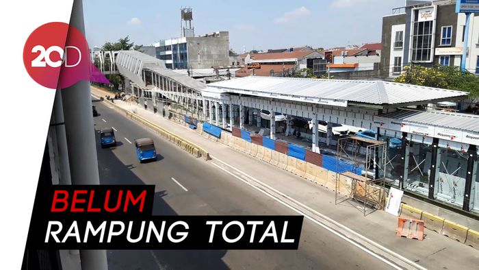 Sempat Dibuka, Skybridge Penghubung LRT-TransJ Velodrome Ditutup Lagi