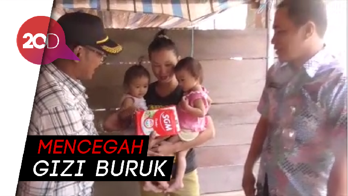 Berbagi Susu untuk Balita Terindikasi Kurang Gizi