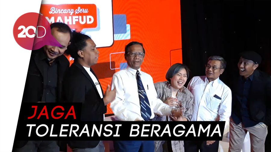 Mahfud MD ke Milenial: Jangan Merasa Ekslusif karena Mayoritas