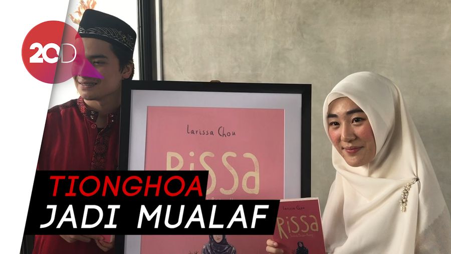 Rilis Buku, Larissa Chou Ceritakan Kisahnya Jadi Mualaf