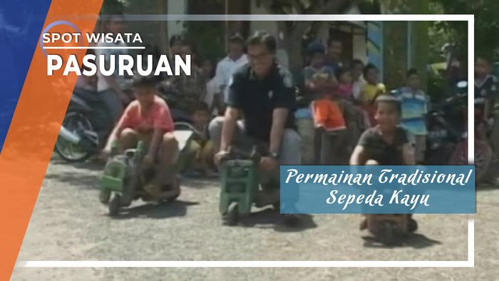 Gledekan, Sepeda Kayu Tradisional Asal Desa Punjul Lereng Gunung Bromo