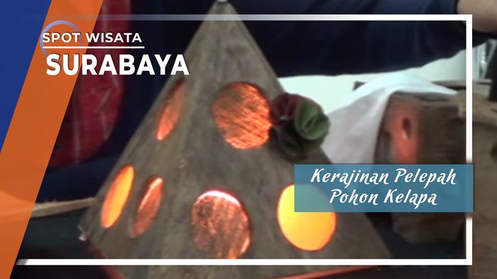 Kerajinan Serat Pelepah Pohon Kelapa Surabaya