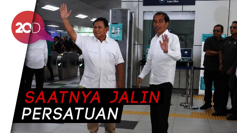 Jokowi-Prabowo Sepakat Minta Relawan Agar Bersatu