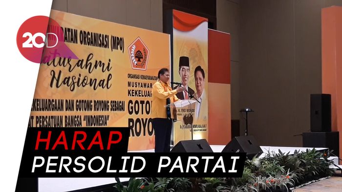 MKGR Deklarasikan Airlangga Jadi Ketum Golkar
