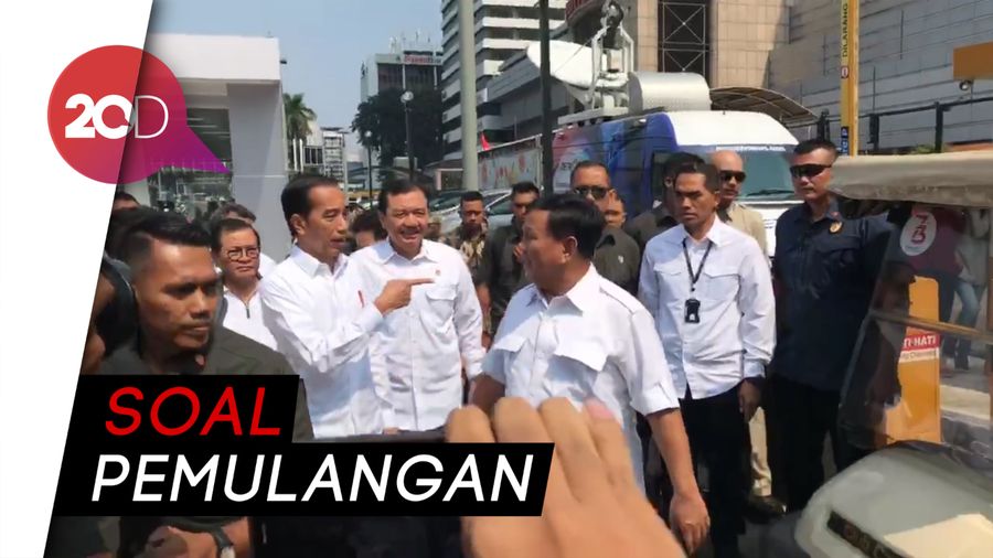 Pertemuan Jokowi-Prabowo Bahas Habib Rizieq?
