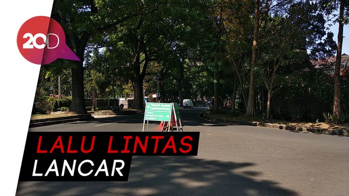 Weekend Pertama, Begini Kondisi Rekayasa Jalan Sukajadi 