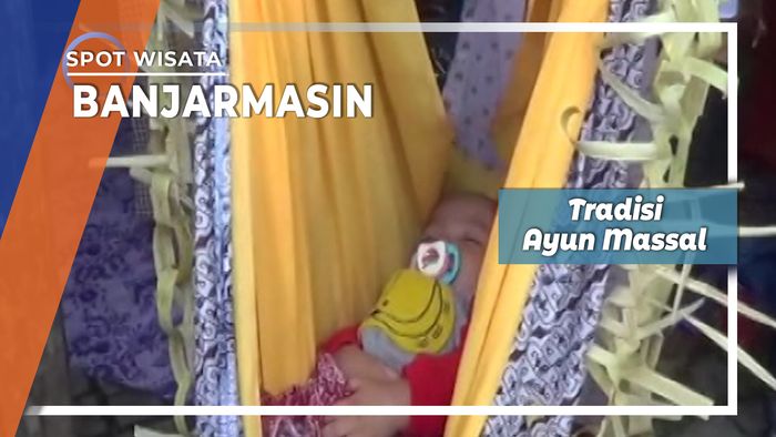 Tradisi Baayun Massal, Budaya Bersyukur Warga Banjarmasin Kalimantan Selatan