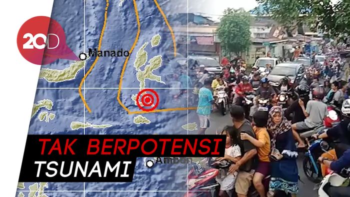 Gempa M 7,2 Guncang Labuha Maluku Utara