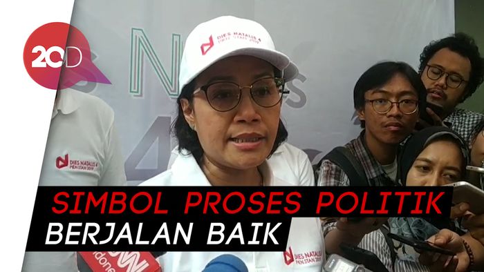 Jokowi Ketemu Prabowo, Sri Mulyani: Pembelajaran Kenegarawanan