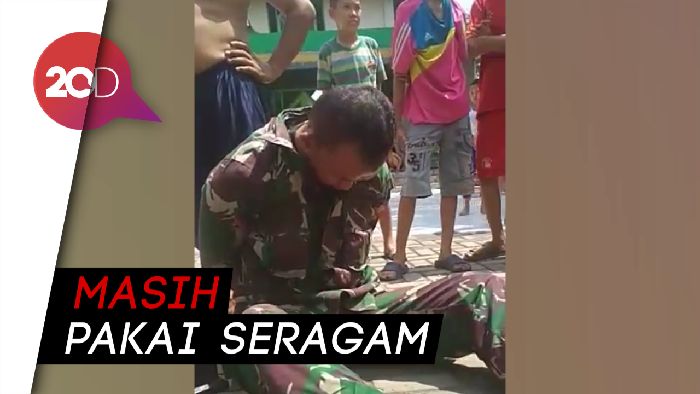 Oknum TNI Maling Kotak Amal di Masjid