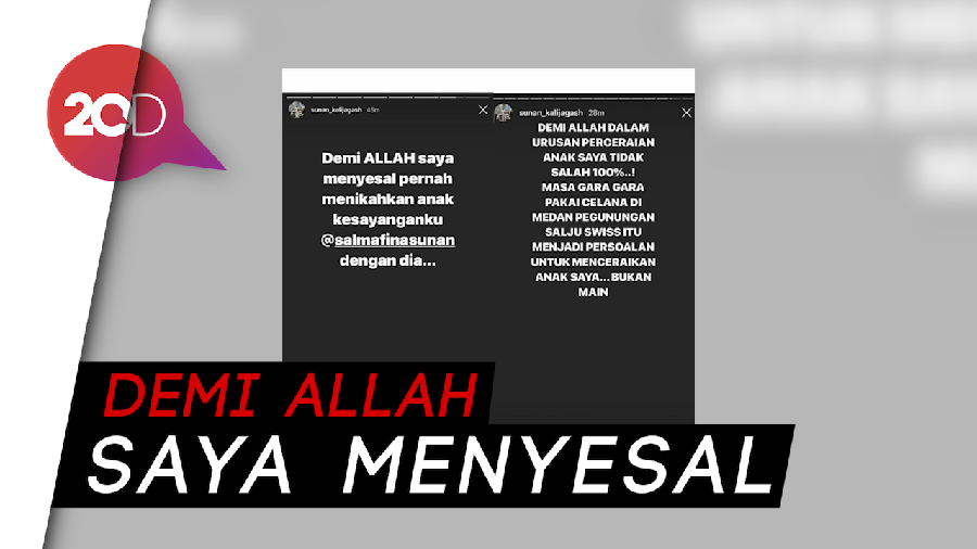 Sunan Kalijaga Menyesal Nikahkan Salmafina dengan Taqy Malik