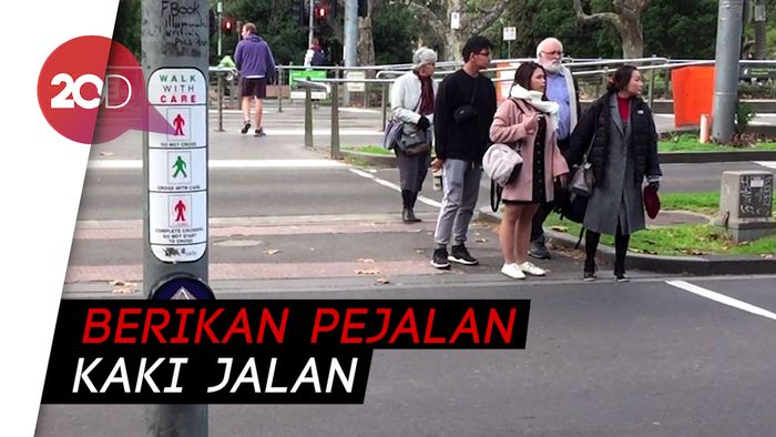 Jangan Asal Nyelonong, Ini Cara Menyeberang Jalan di Melbourne!
