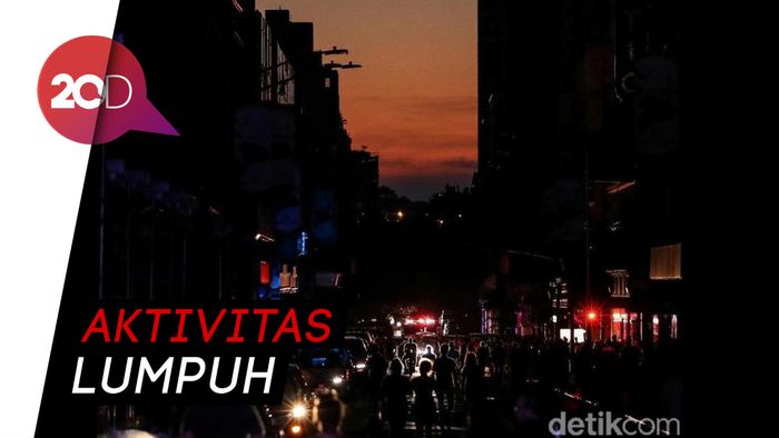 Penampakan Kota New York yang Mendadak Gelap Gulita